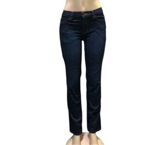 Dark Blue Women's Straight Leg Jeans